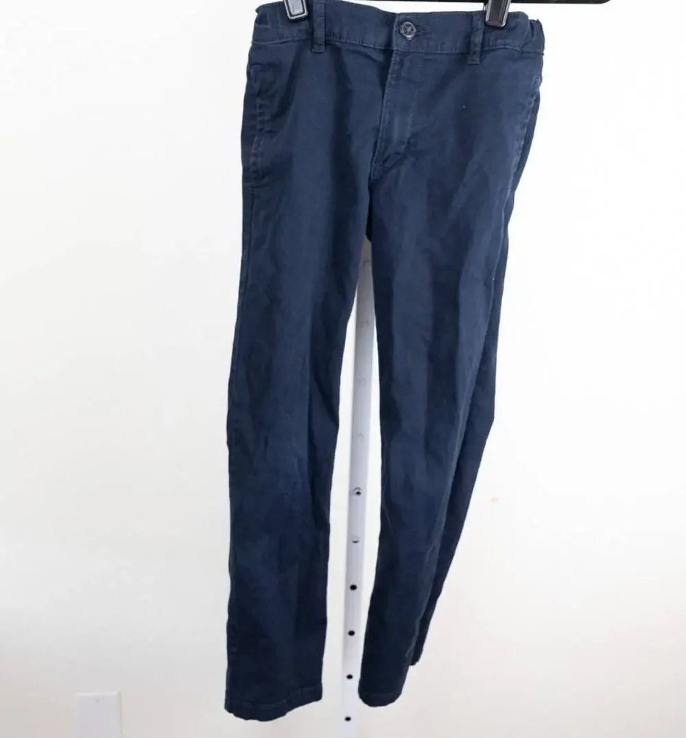 Children's Place Navy Blue Chino Skinny Pant, 8